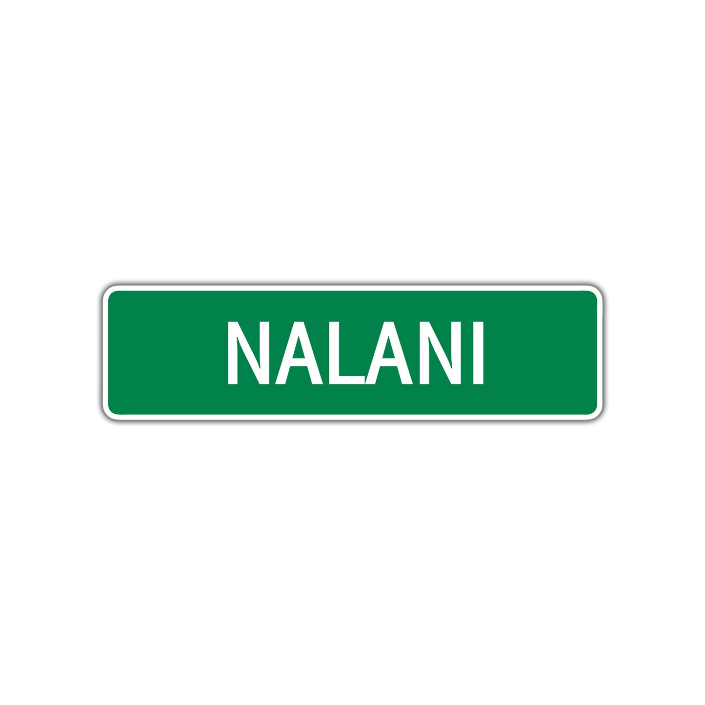 Nalani Street Sign