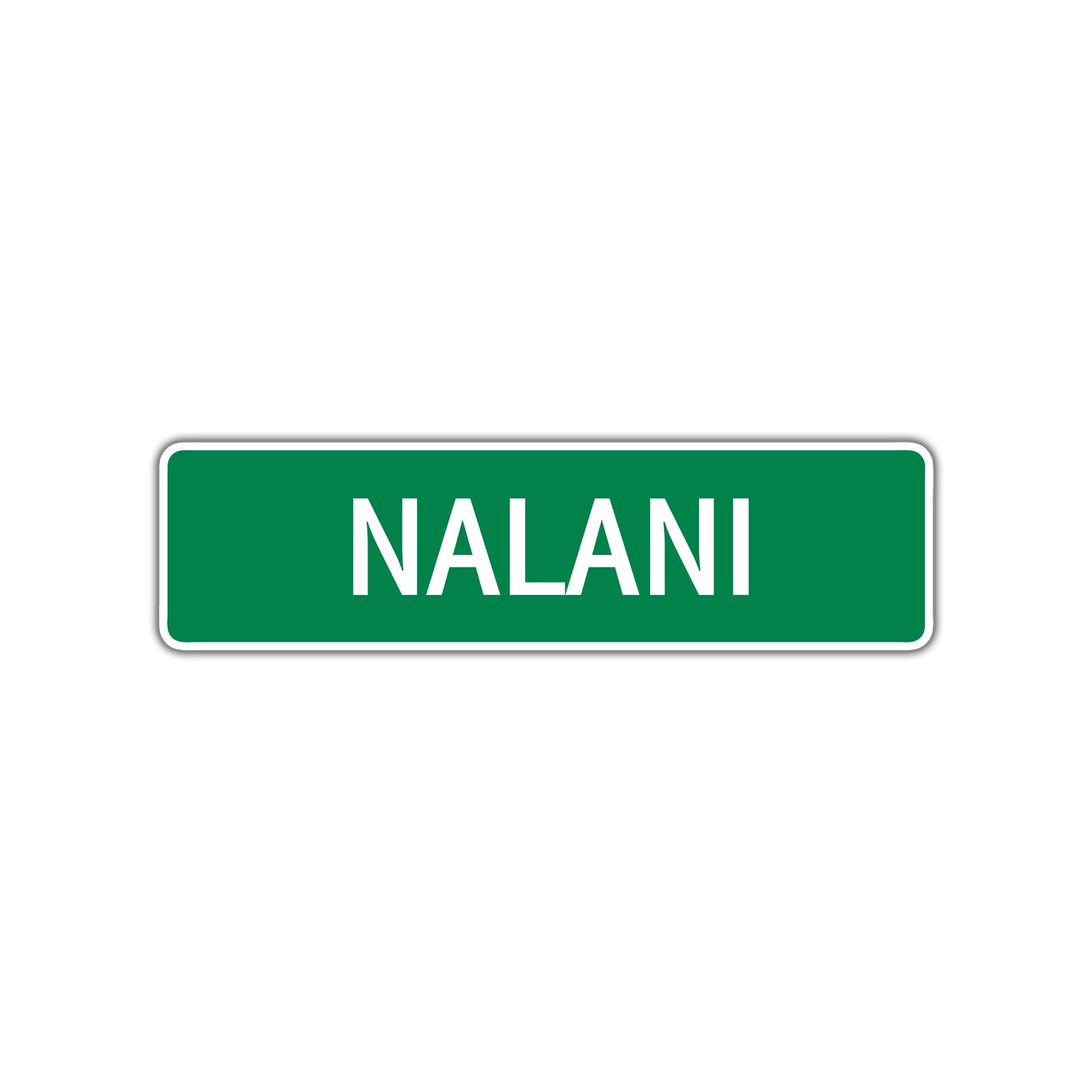Nalani Street Sign