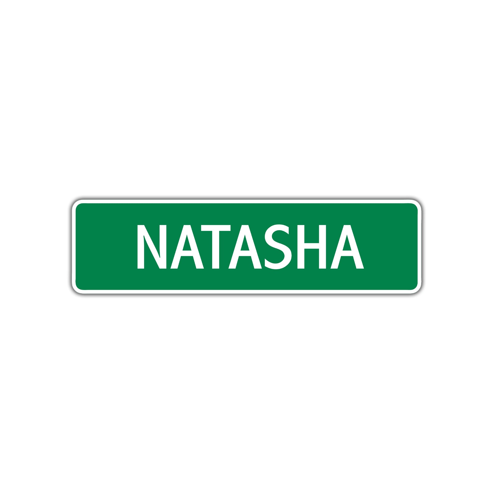 Natasha Street Sign