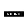 Nathalie Street Metal Sign  