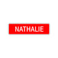 Nathalie Street Sign