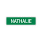 Nathalie Street Sign Plate
