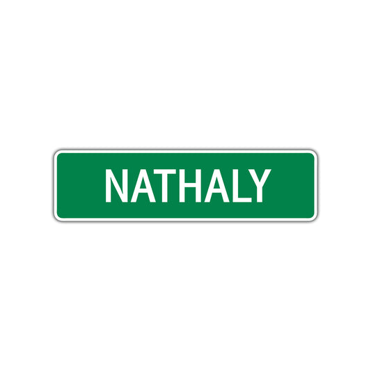 Nathaly Street Sign