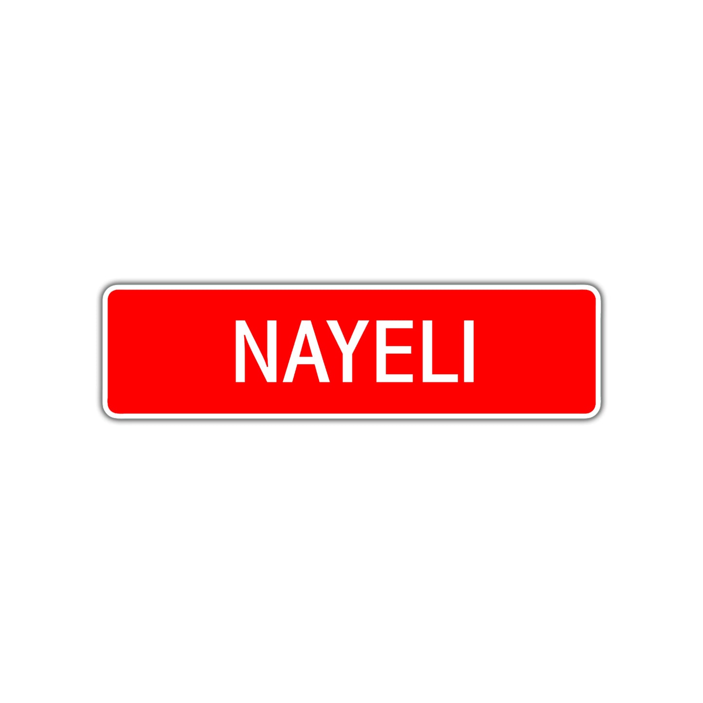 Nayeli Street Sign