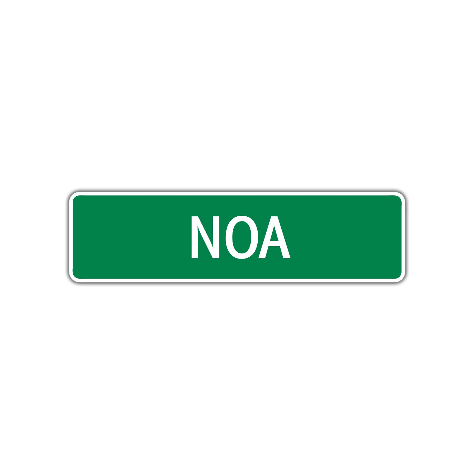 Noa Street Sign