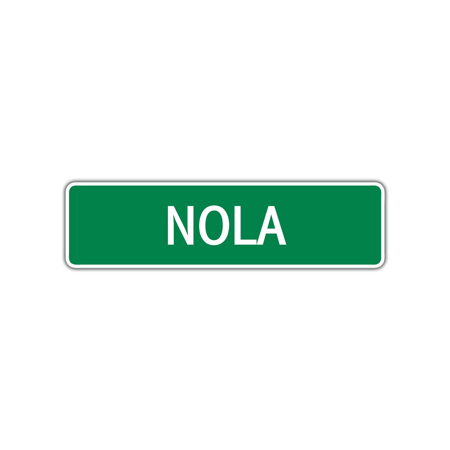 Nola Street Sign