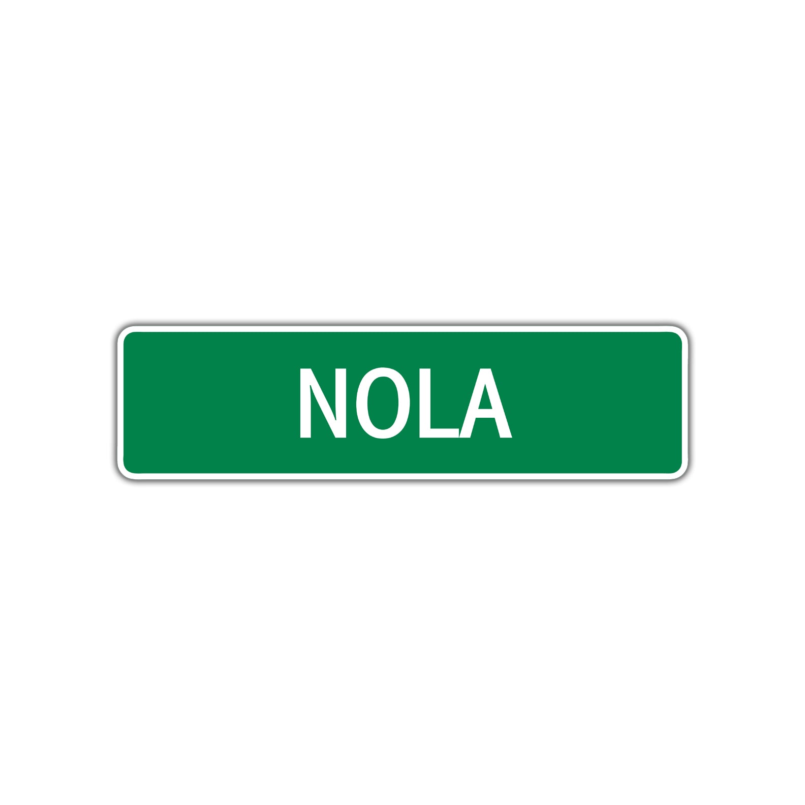 Nola Street Sign