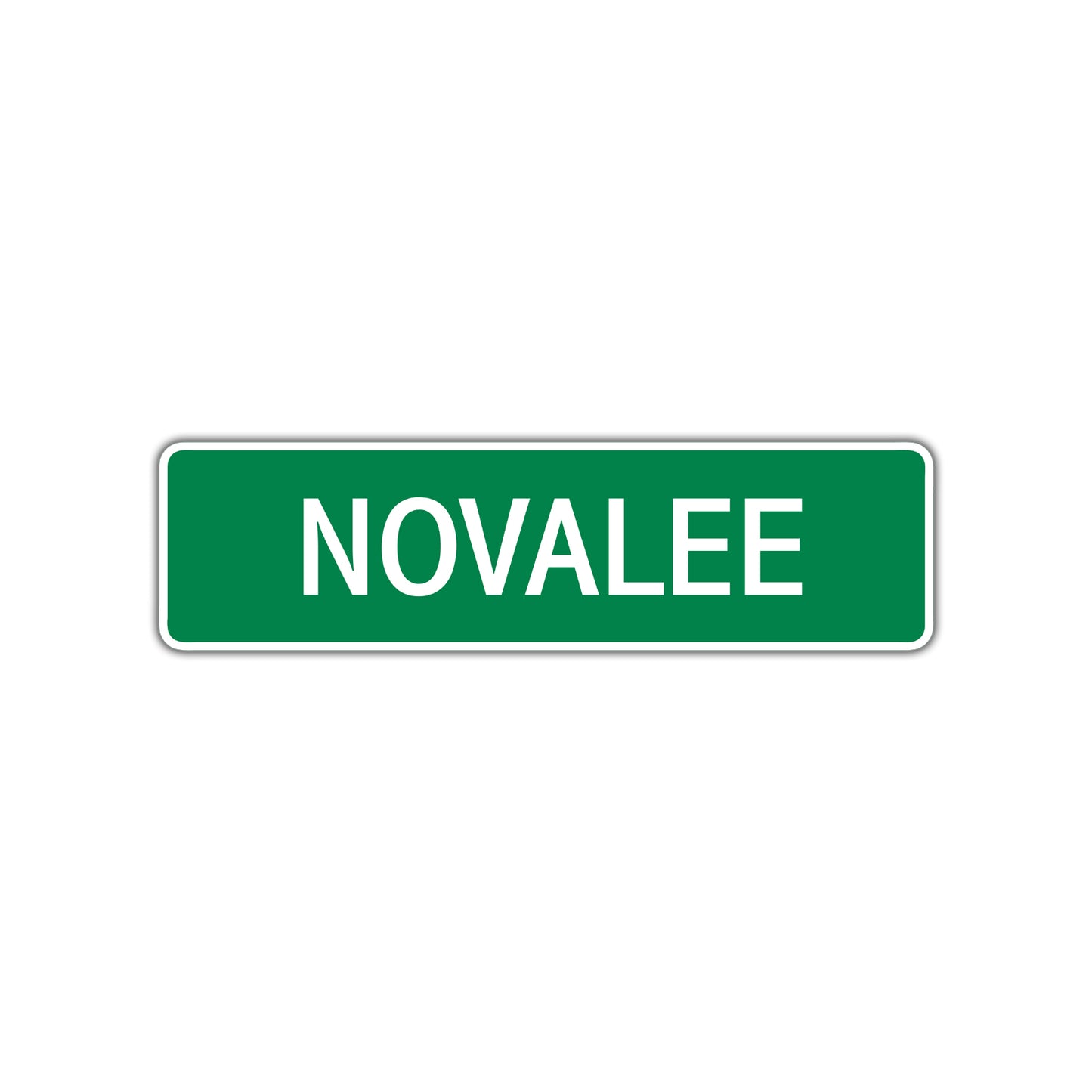 Novalee Street Sign