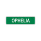Ophelia Street Sign