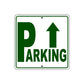 Parking Up Side Reserved Parking Sign Plate