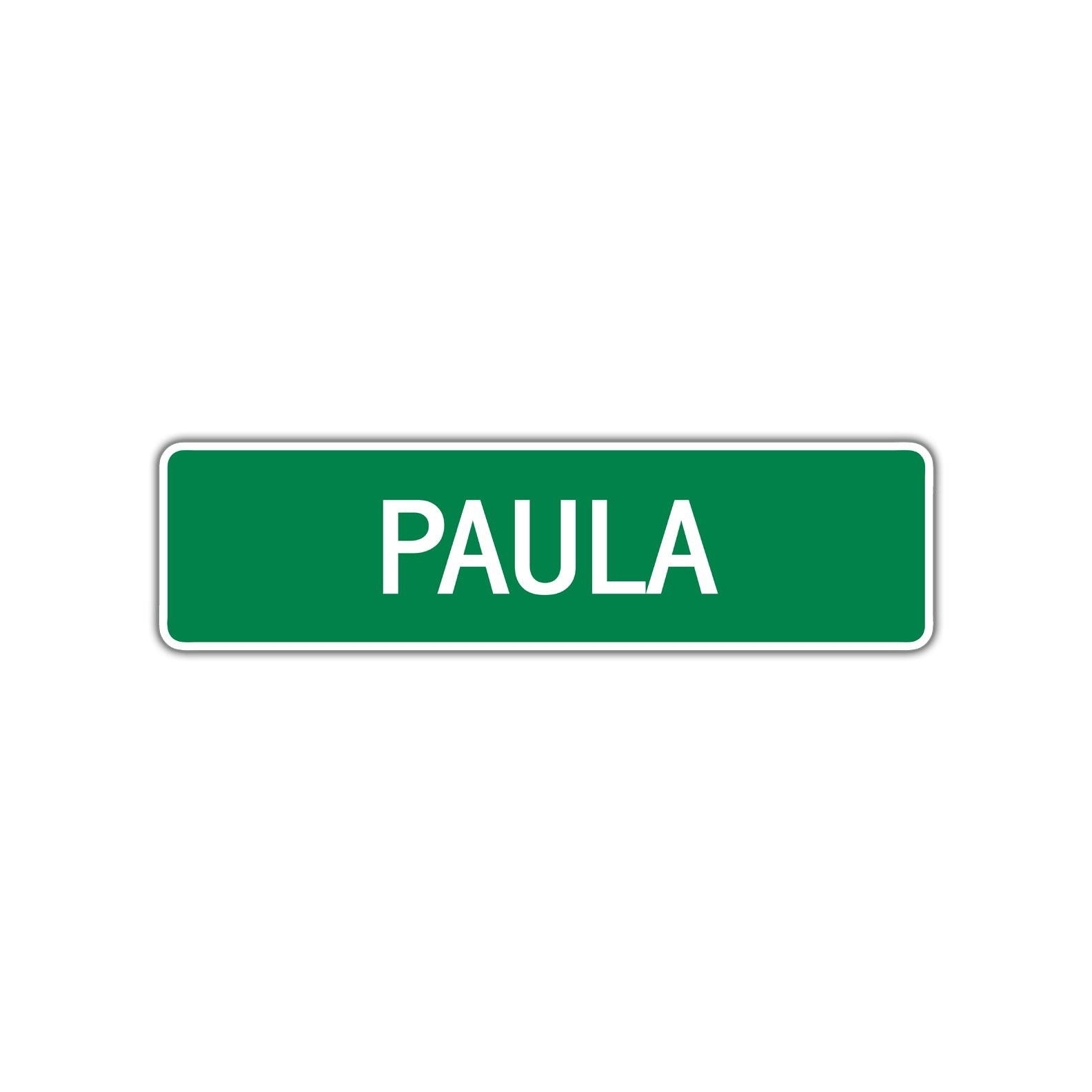 Paula Street Sign