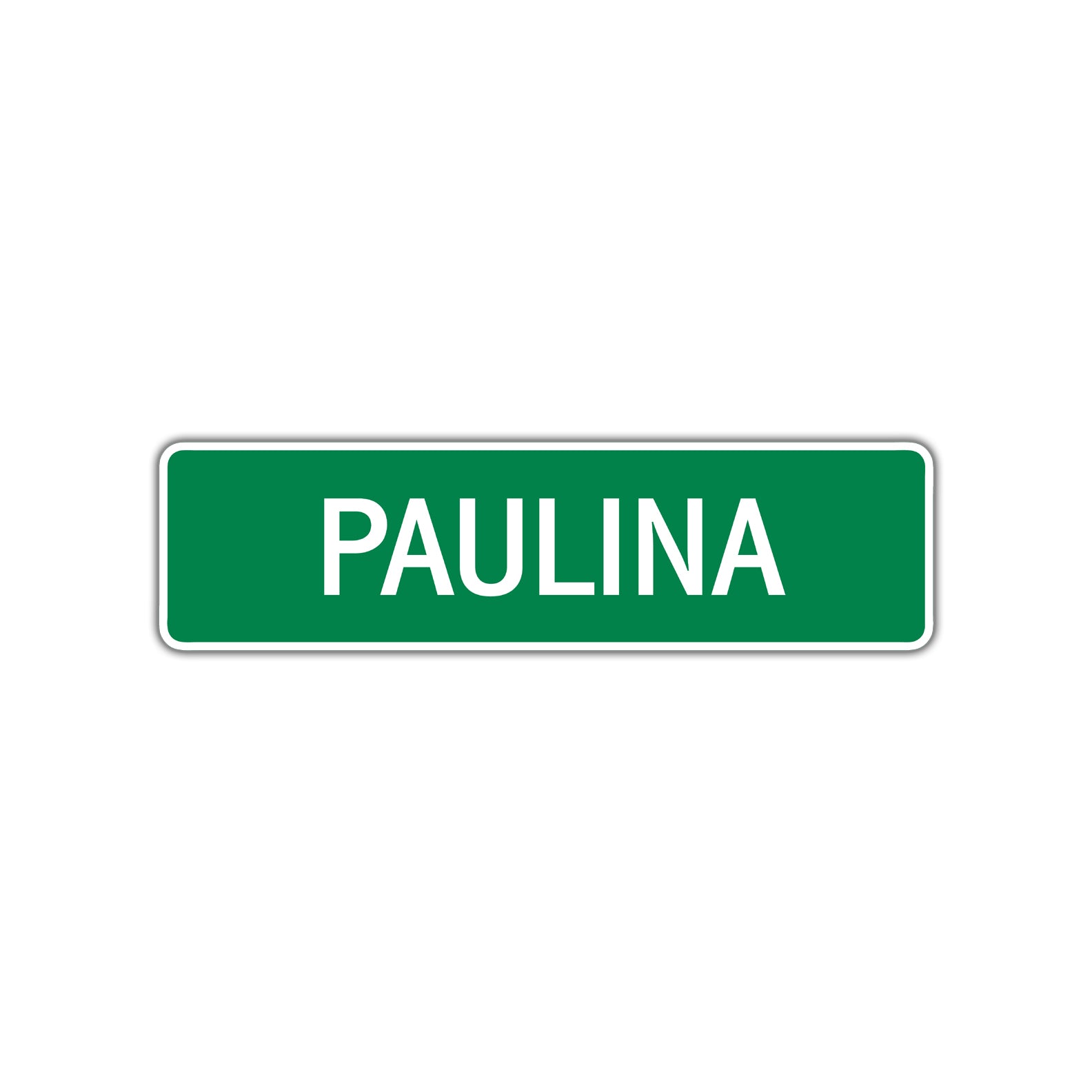 Paulina Street Sign
