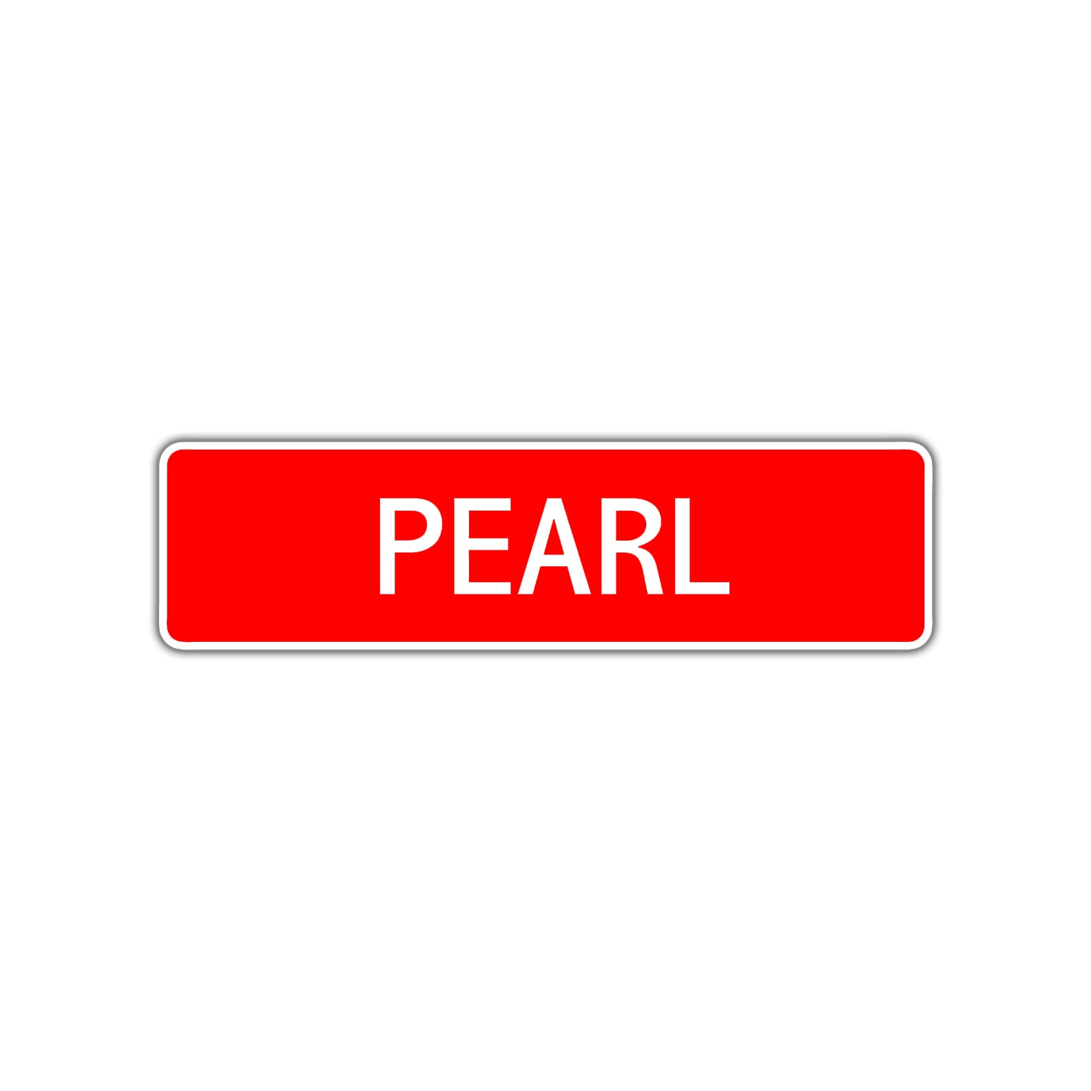 Pearl Street Sign