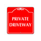 Private Driveway Square Sign