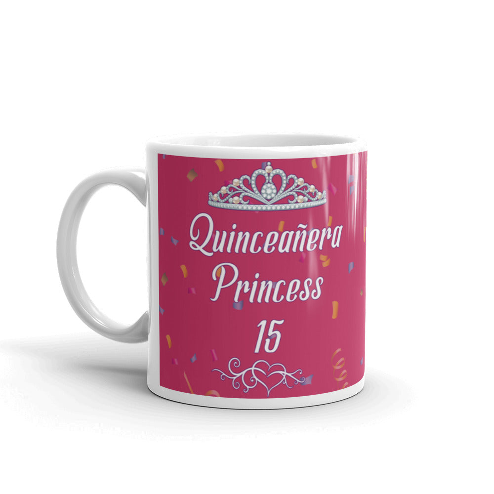 Quinceanera Princess 15 Custom Cup