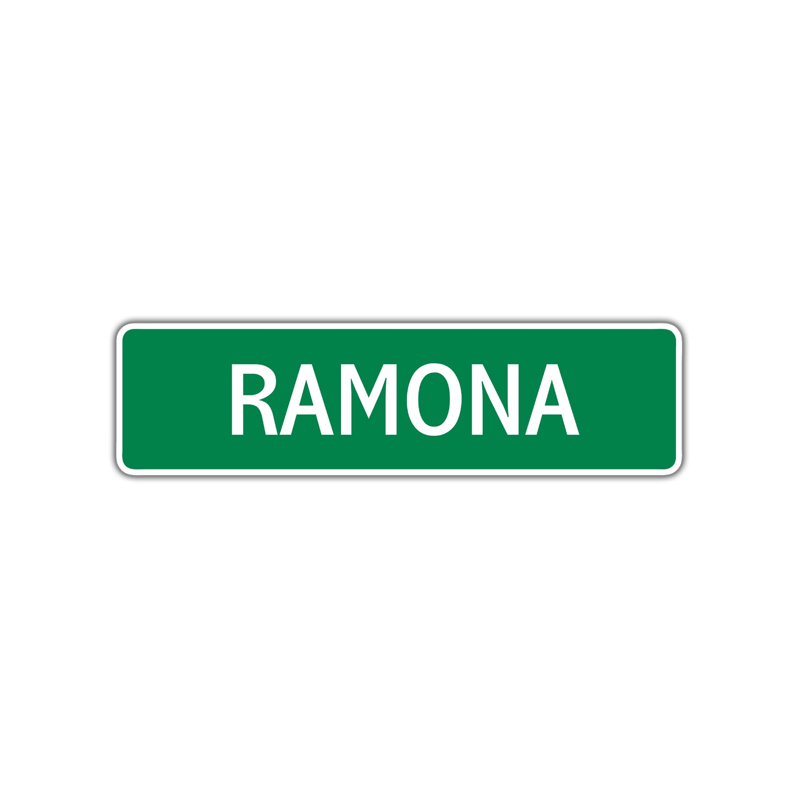 Ramona Street Sign Children Name Room Plate – Sign Fever