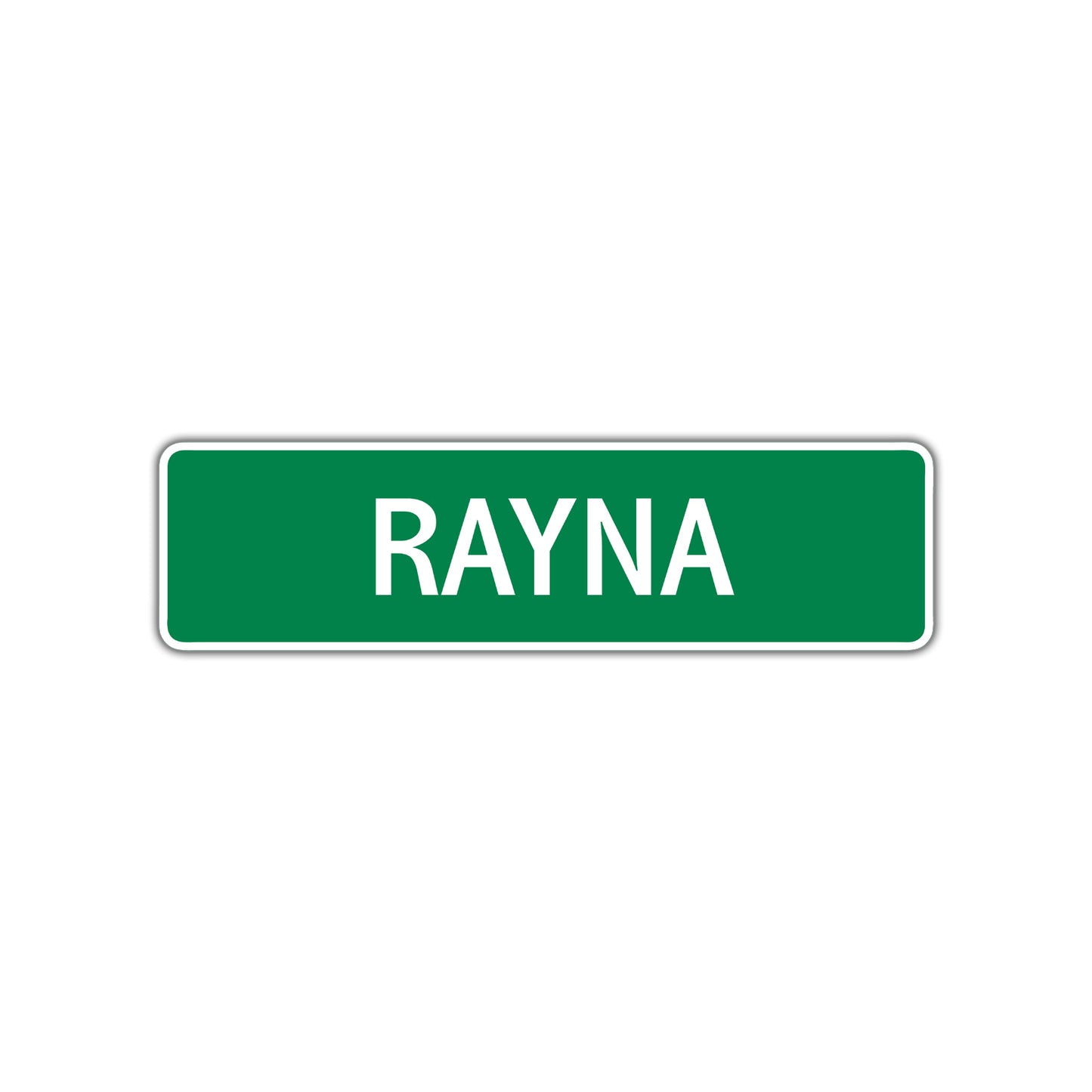 Rayna Street Sign Plate