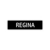 Regina Street Metal Sign  