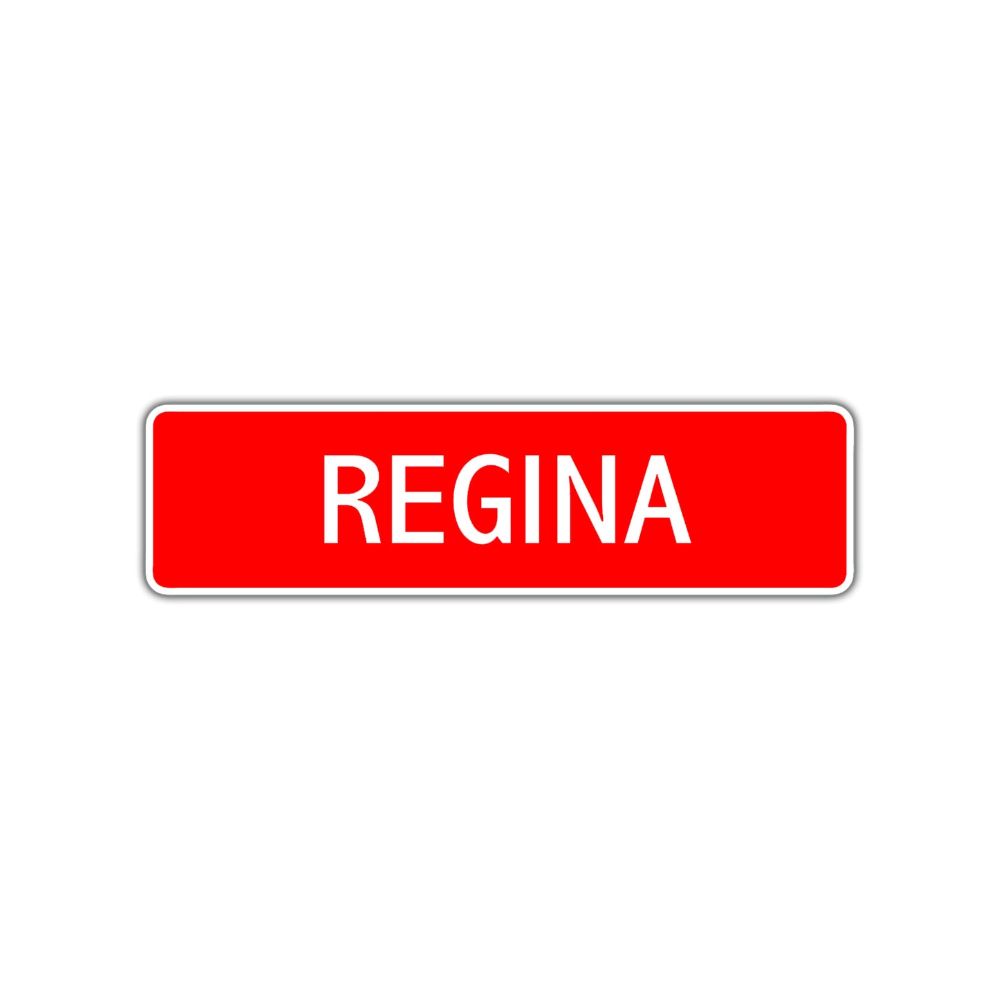 Regina Street Sign