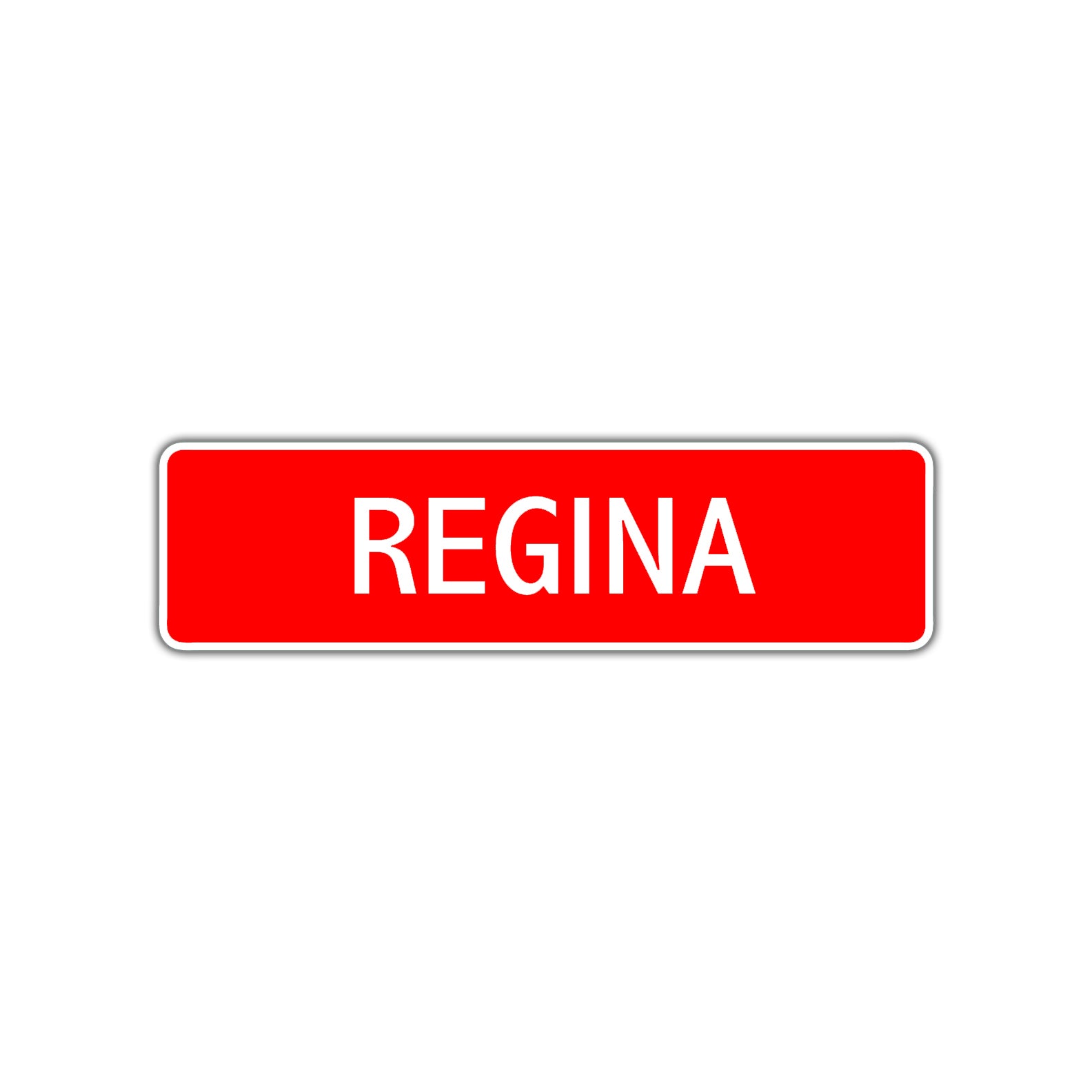 Regina Street Sign