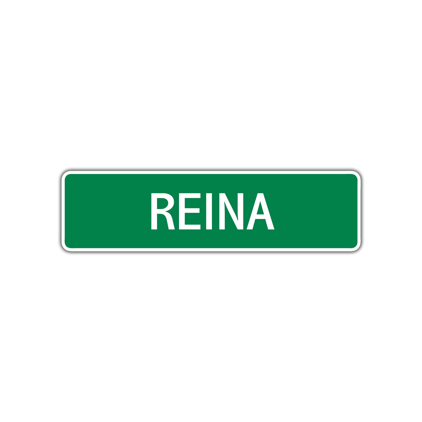 Reina Street Sign