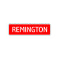 Remington Street Sign