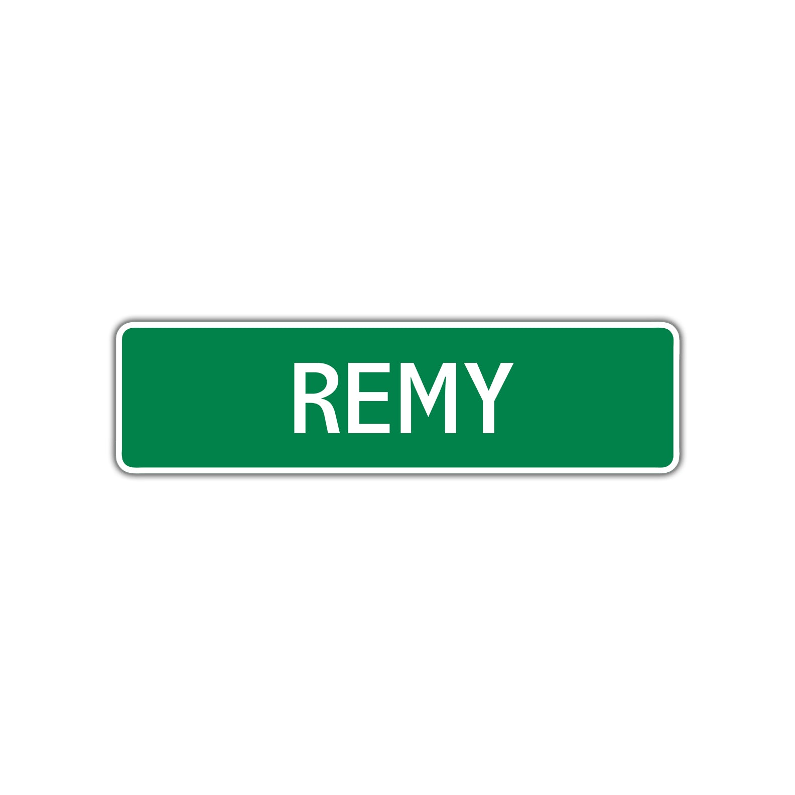 Remy Street Sign Children Name Room Plate – Sign Fever