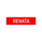 Renata Street Sign