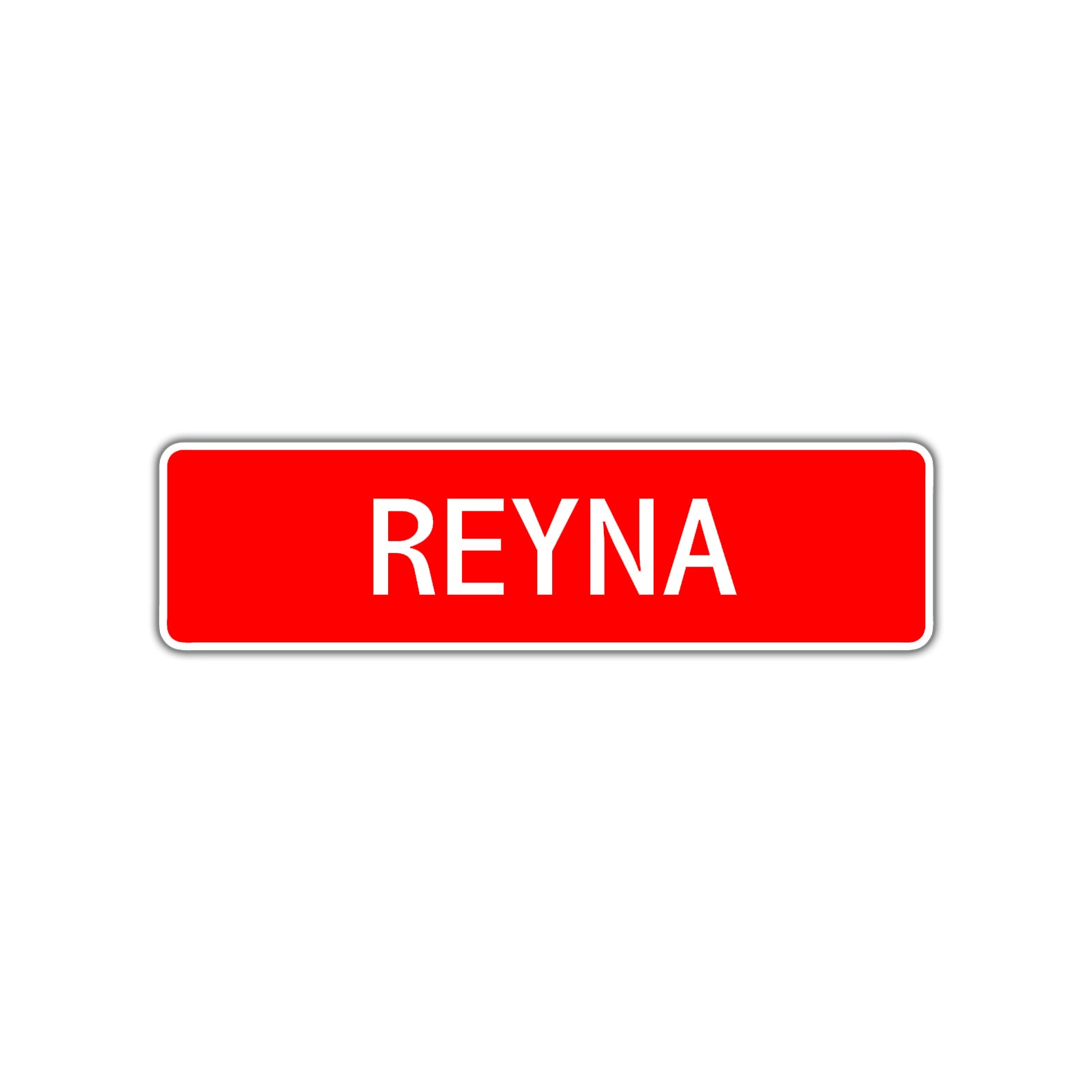 Reyna Street Sign