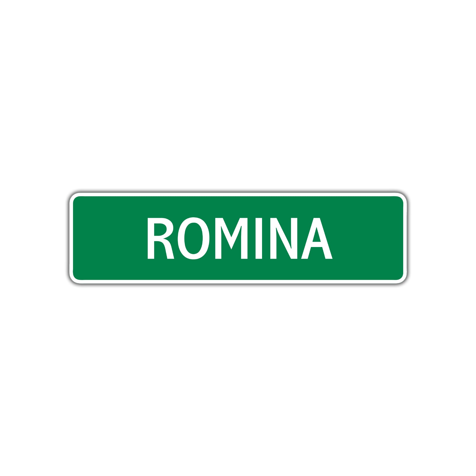 Romina Street Sign 