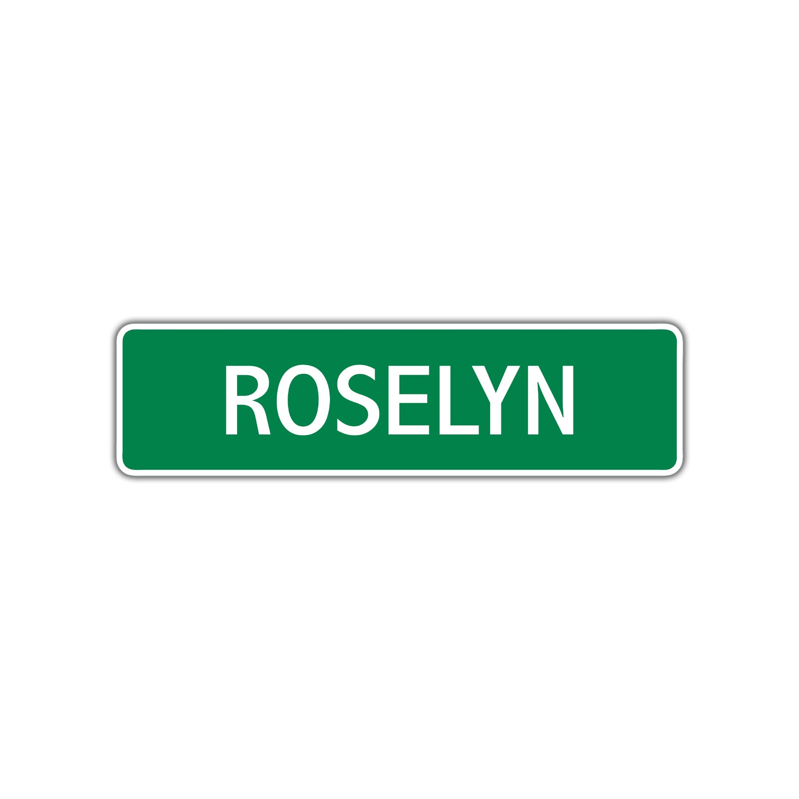 Roselyn Street Sign