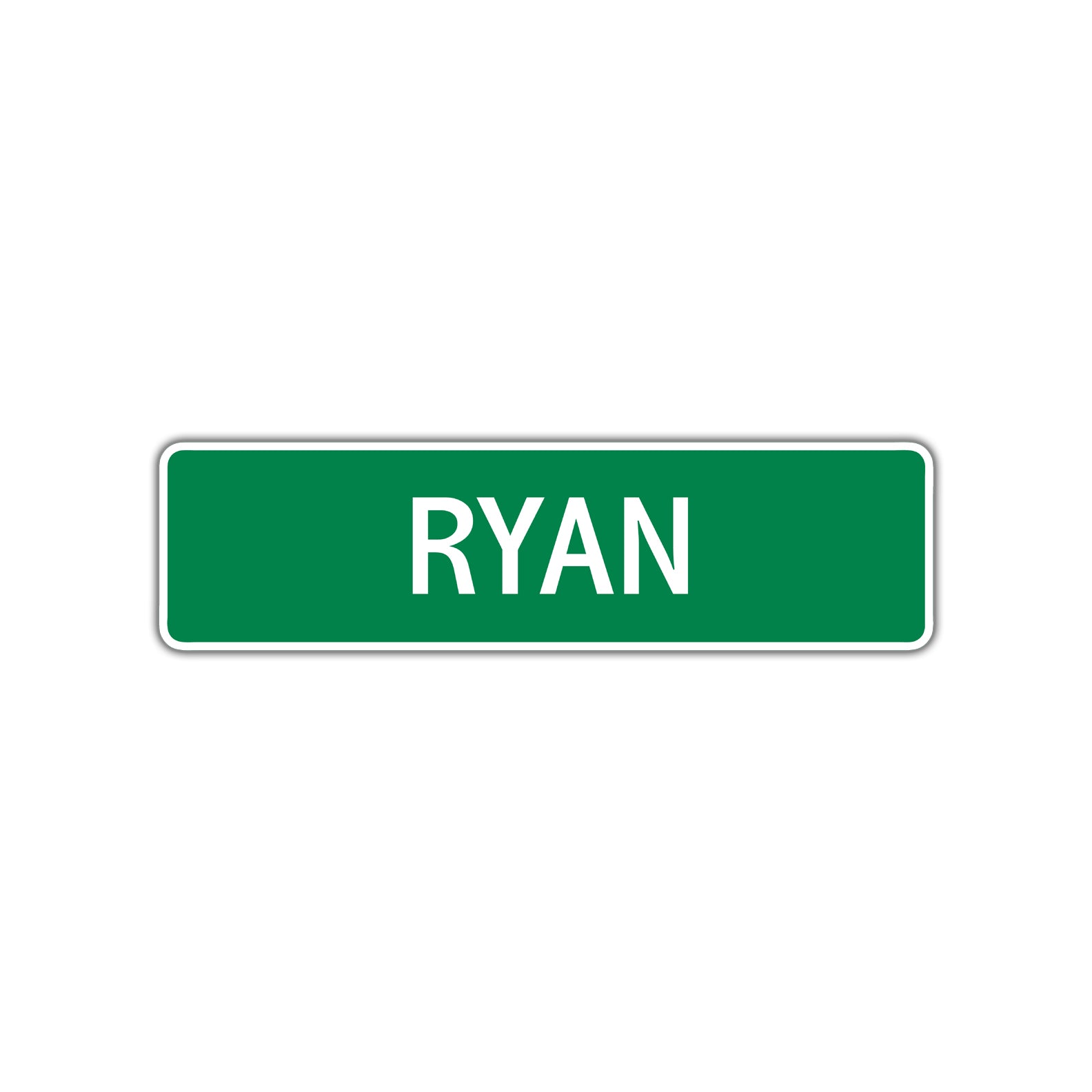 Ryan Street Sign Plate