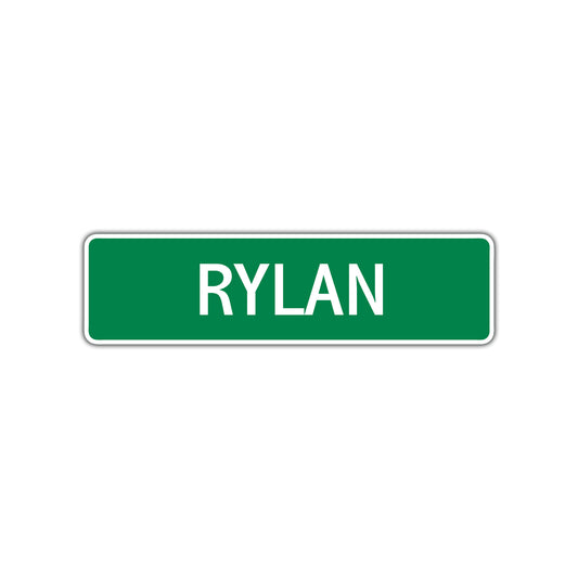 Rylan Street Sign