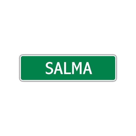Salma Street Sign 