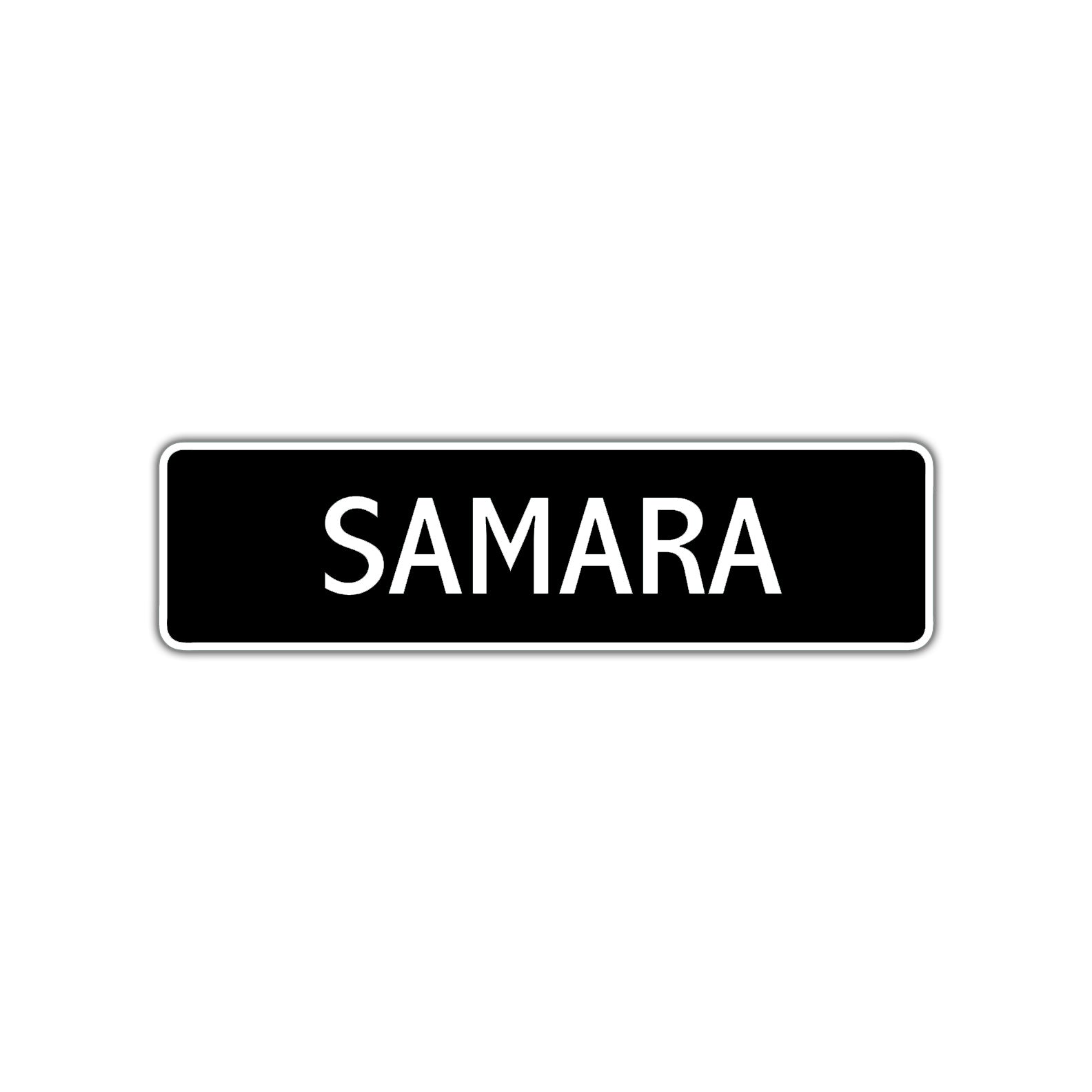 Samara Street Metal Sign 