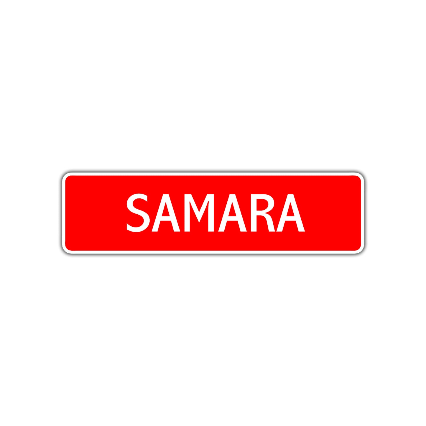 Samara Street Sign