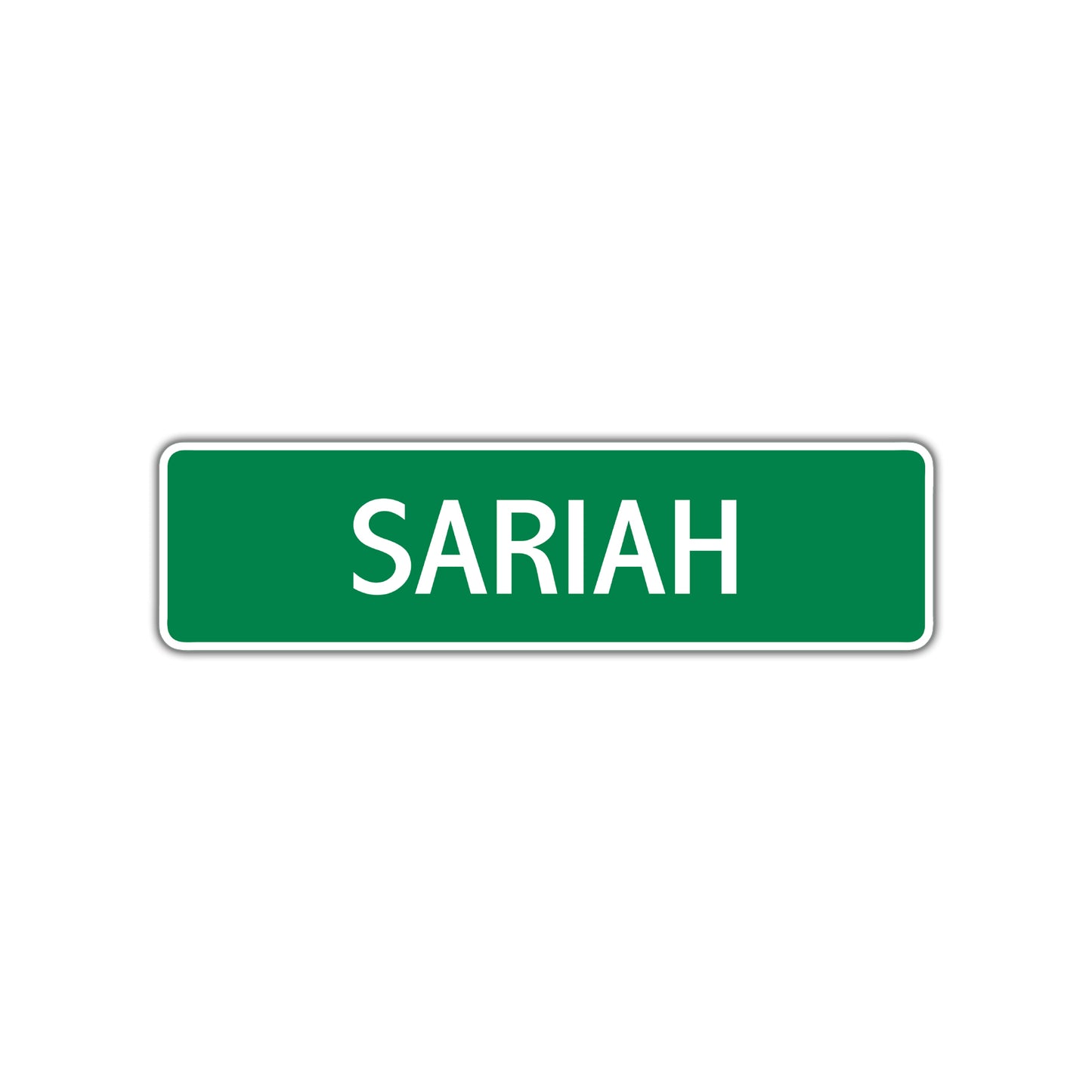 Sariah Street Sign