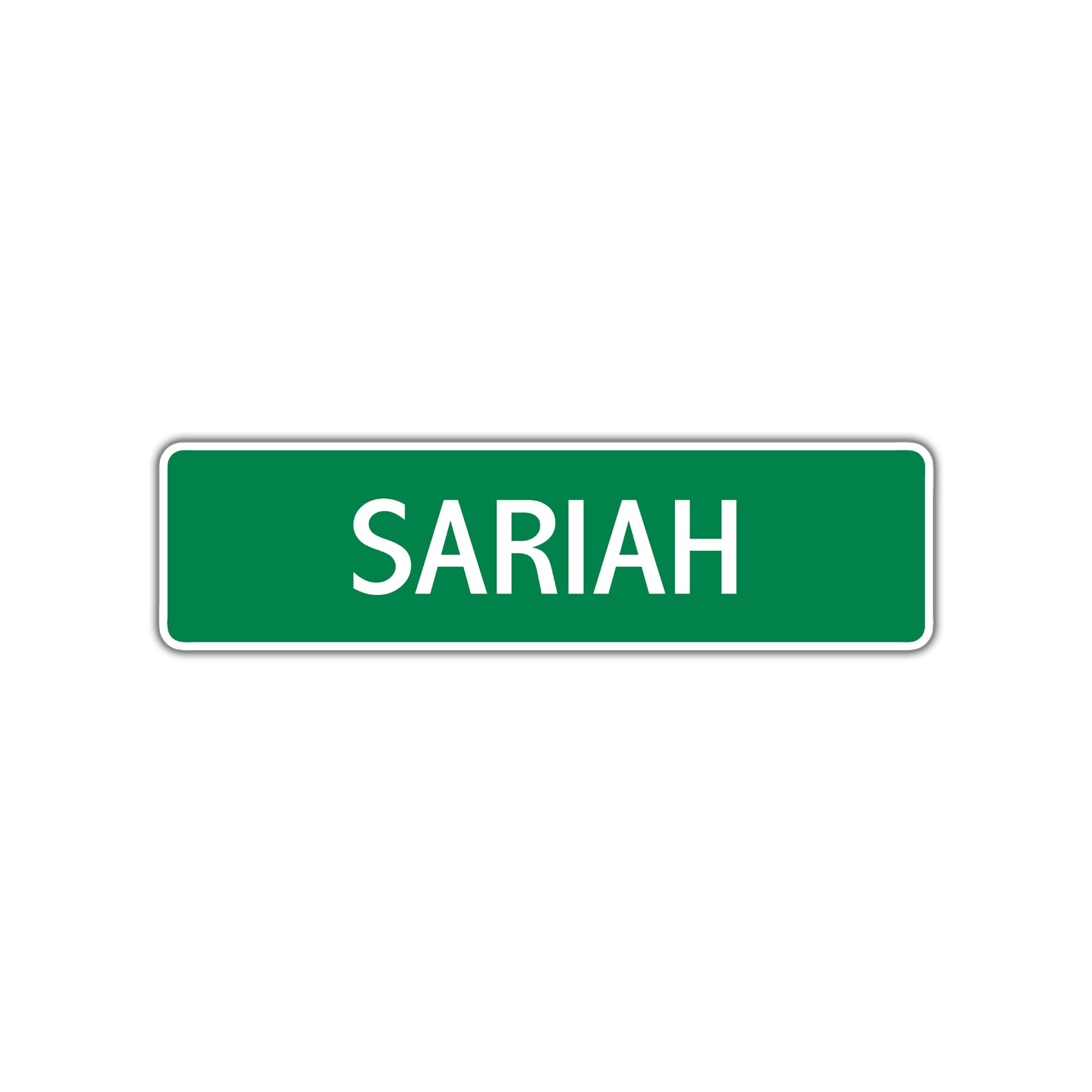 Sariah Street Sign