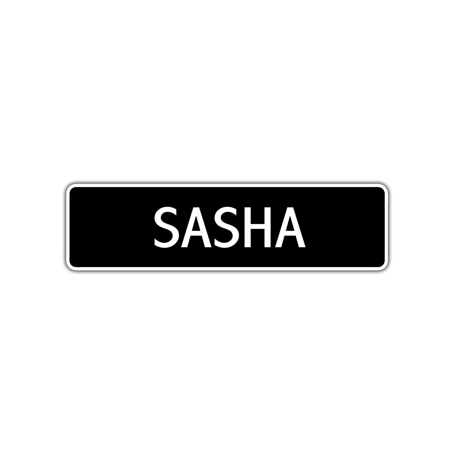 Sasha Street Metal Sign  