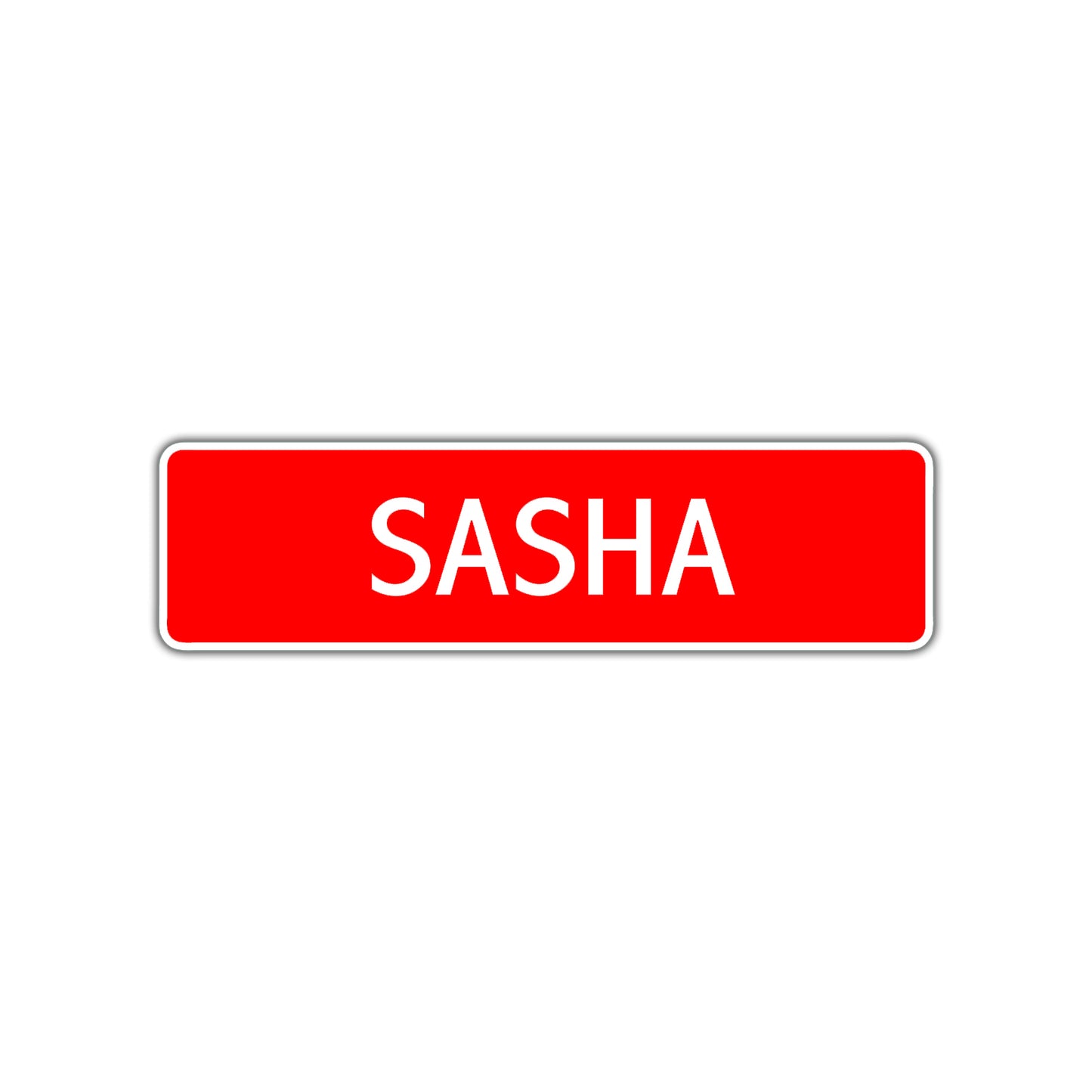 Sasha Street Sign