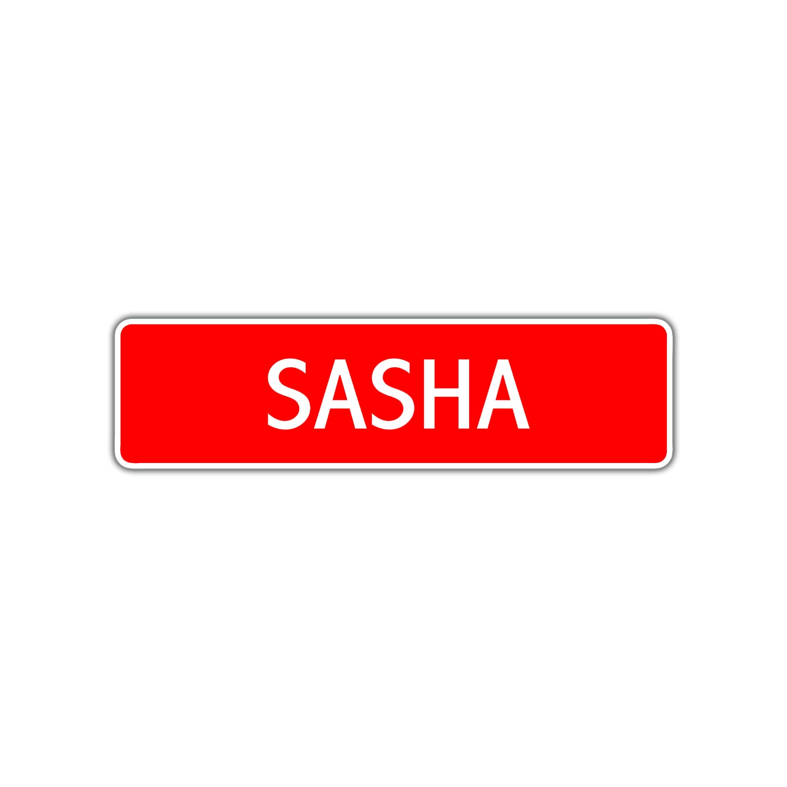 Sasha Street Sign