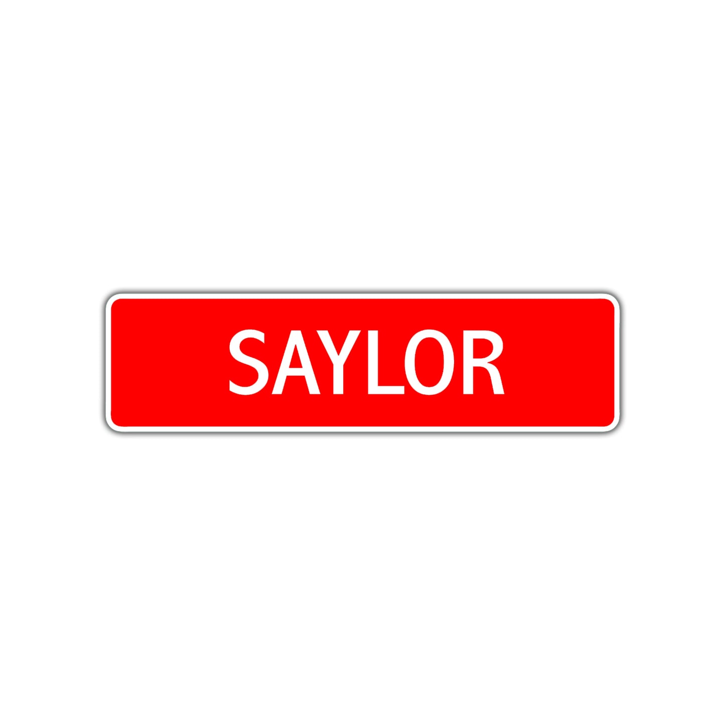Saylor Street Sign