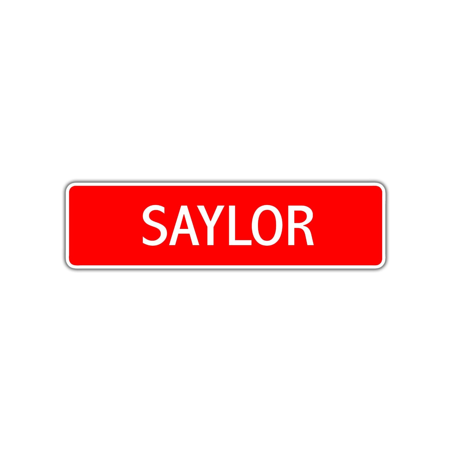 Saylor Street Sign