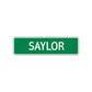 Saylor Street Sign Plate