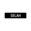 Selah Street Metal Sign  