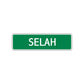 Selah Street Sign Plate