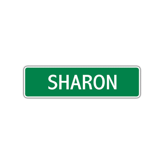 Sharon Street Sign