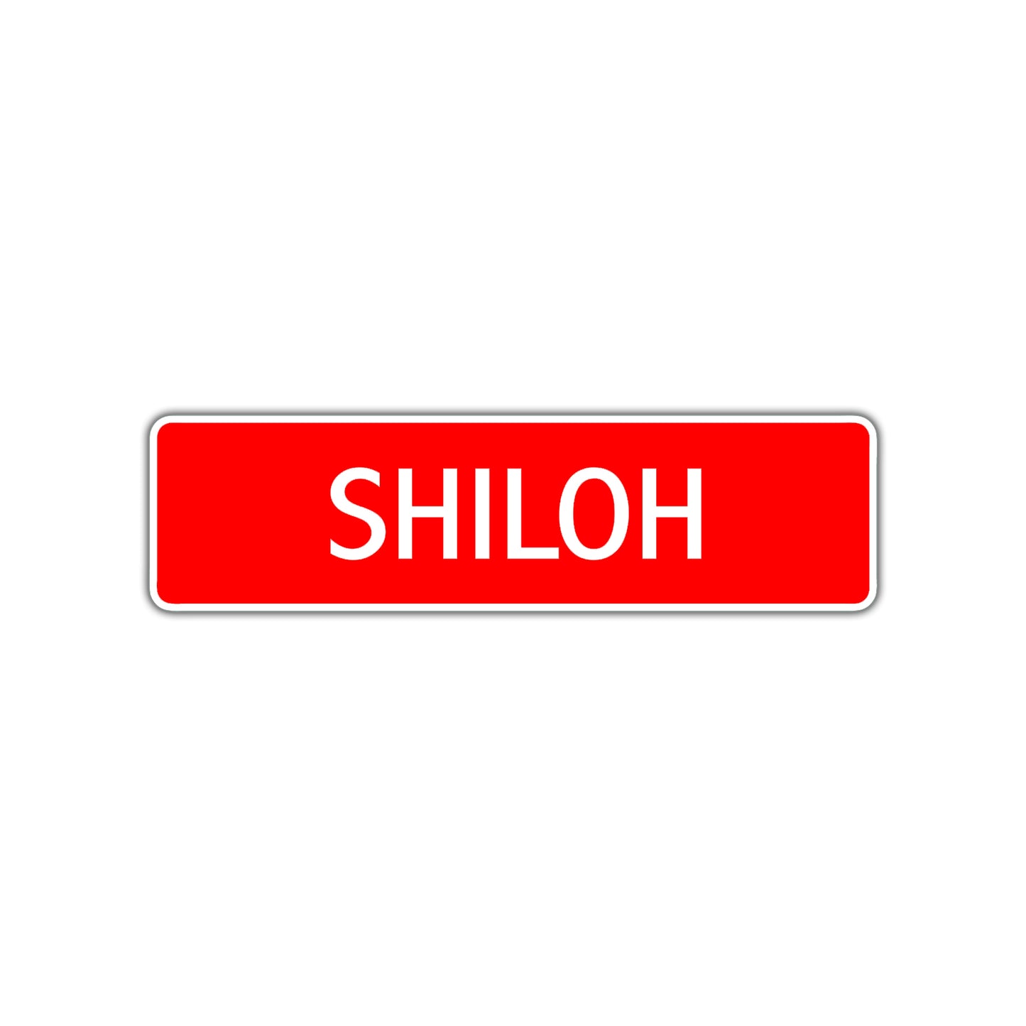 Shiloh Street Sign