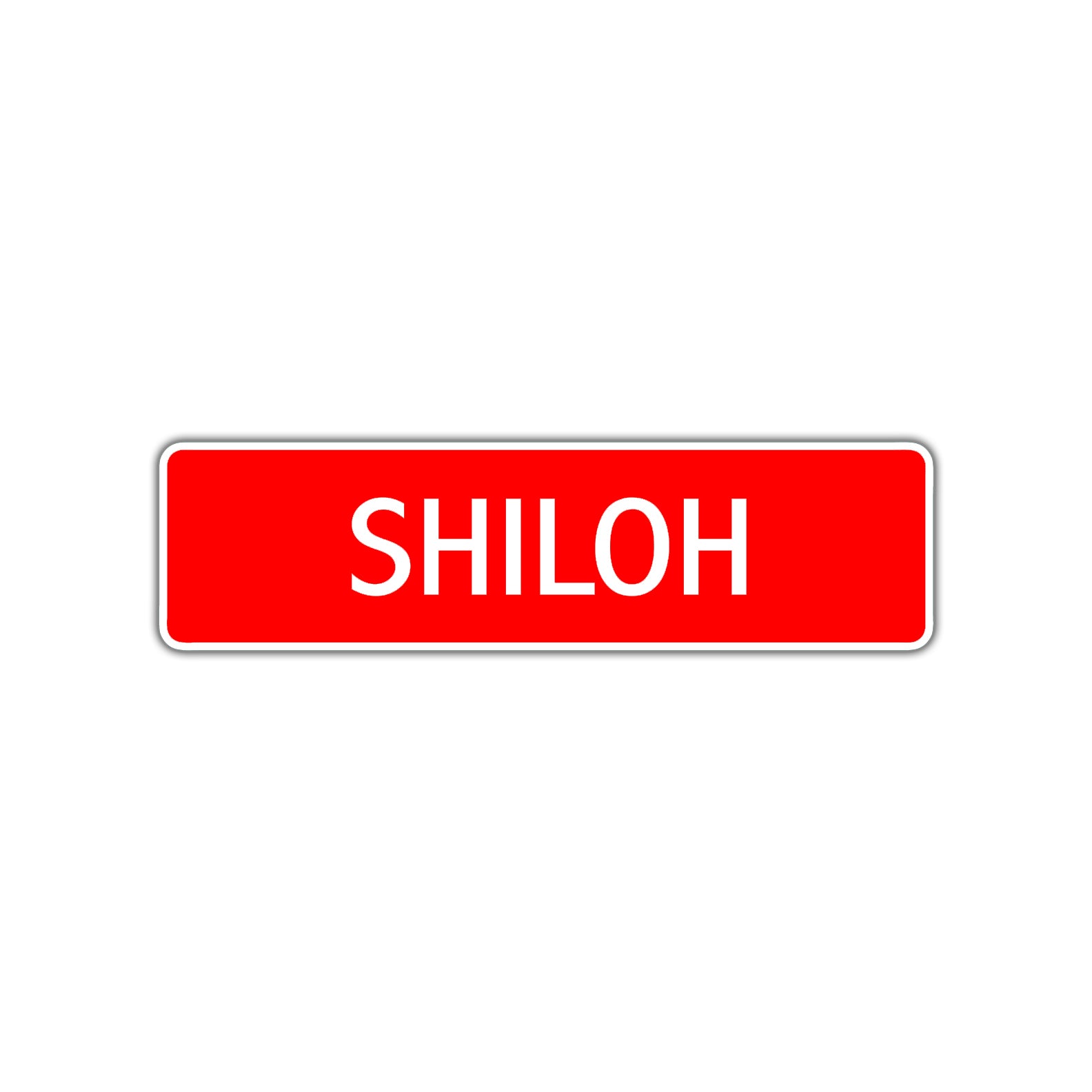 Shiloh Street Sign