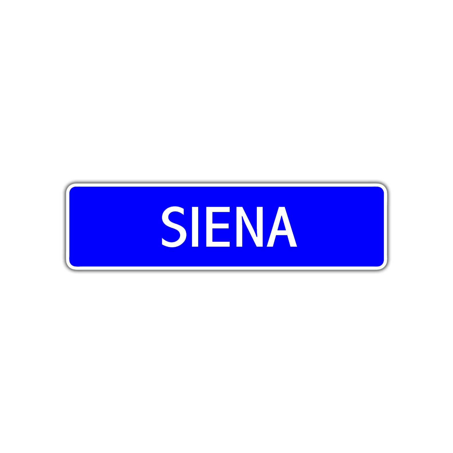 Siena Street  Sign  